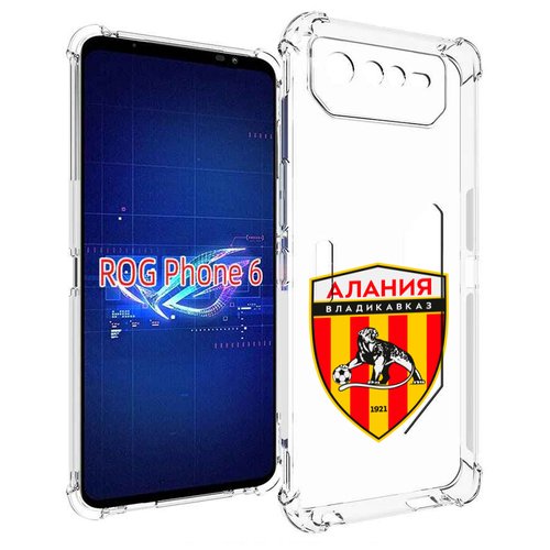 Чехол MyPads фк-алания-2 для Asus ROG Phone 6 задняя-панель-накладка-бампер