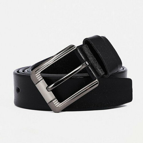 фото Ремень сима-ленд, размер 140, черный сима-лэнд