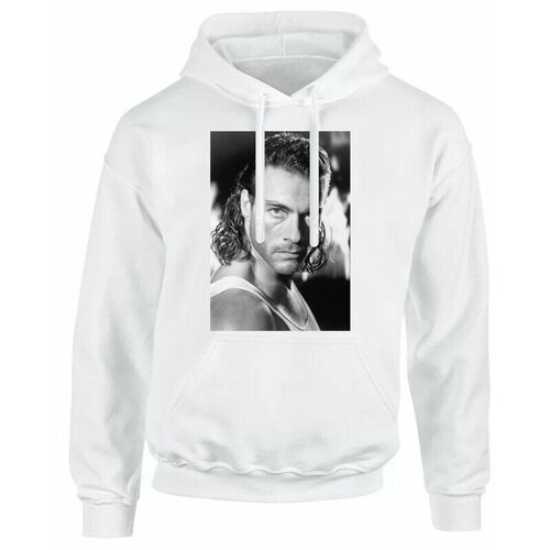 фото Худи goodbrelok, размер 48, белый