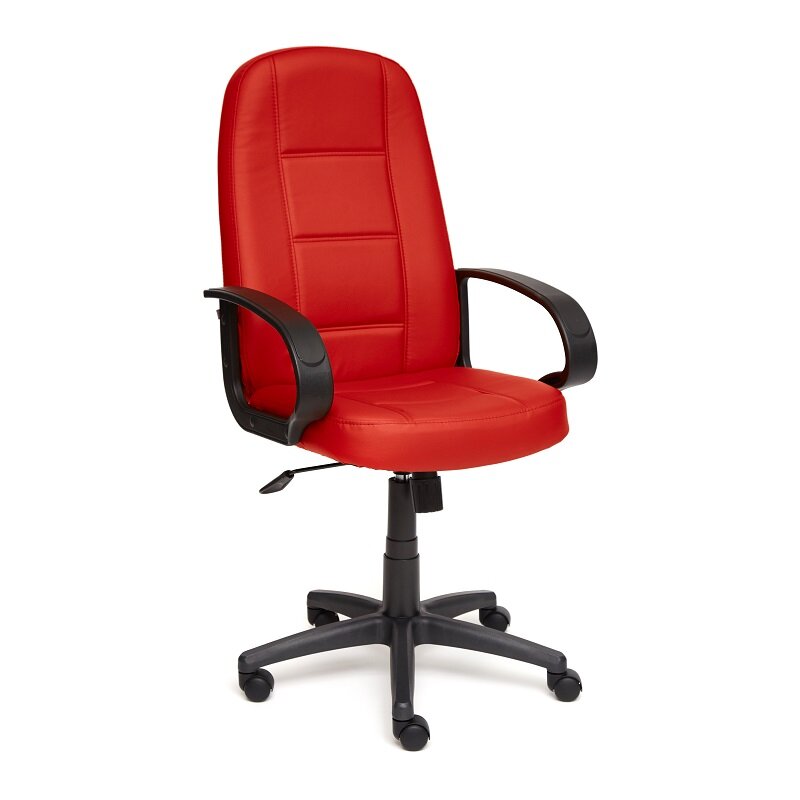 Кресло компьютерное TetChair СН747 кож/зам, red