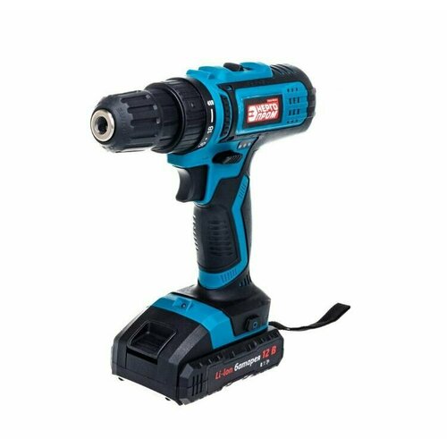 Дрель-шуруповерт аккумуляторная энергопром ДА-122Li Home Master красный квадрат 12В 2акк20Ач Li-ion кейс 385800₽