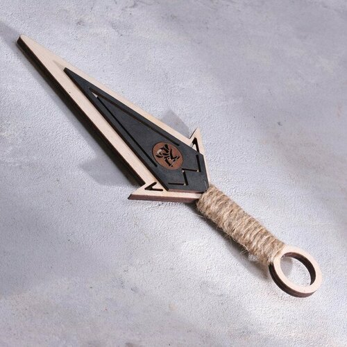 Игрушечное оружие Нож Кунай, коричневый .