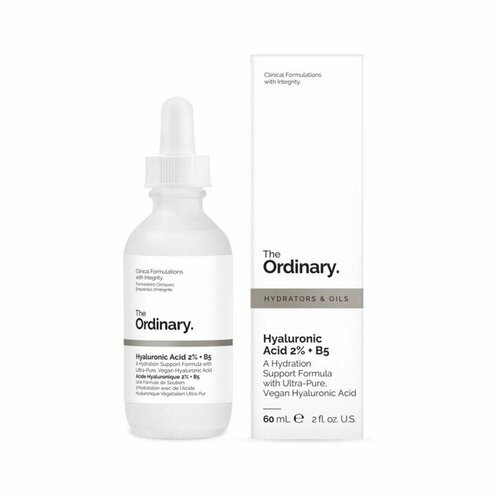 The Ordinary Увлажняющая сыворотка с гиалуроновой кислотой 2% и витамином Hyaluronic Acid 2% + B5 60 мл