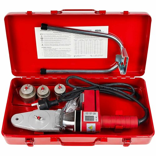 Сварка пластиковых труб паяльник 20-32мм PID-600 MINI ADR-Tools 830000₽