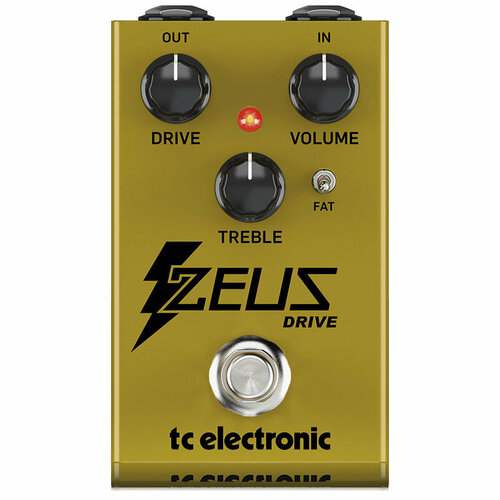 TC Electronic Zeus Drive Overdrive педаль эффектов tc electronic zeus drive overdrive