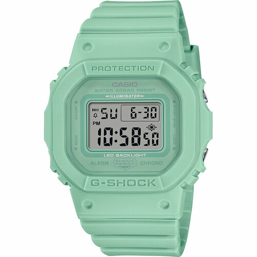 фото Наручные часы casio женские наручные часы casio gmd-s5600ba-3, зеленый