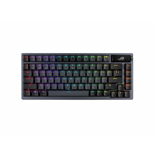 Клавиатура беспроводная механическая ASUS ROG Azoth, Red Switch, USB, Bluetooth/Wireless, RGB, Серый/Черный, 90MP0316-BKRA00