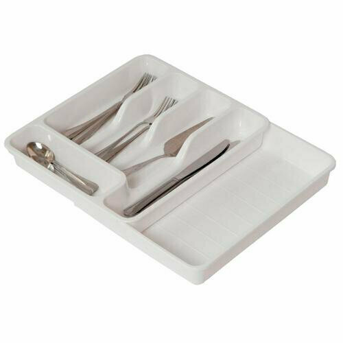 Лоток для столовых приборов раздвижной