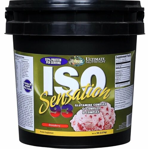 ISO Sensation Ultimate Nutrition (2270 гр) - Печенье со Сливками