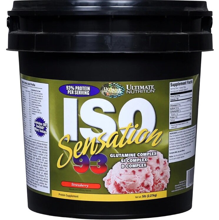 ISO Sensation Ultimate Nutrition (2270 гр) - Бразильский Кофе