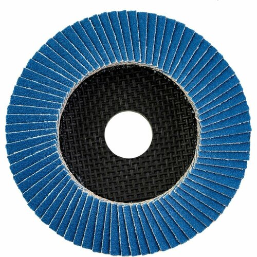 ABRAFORM P-120 Круг лепестковый, D=125/22 мм, прямой, цирконат 100% AF-FLAP-FT-125-P120-ZR100