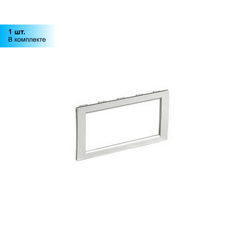 (1 шт.) DKC In-liner Front Рамка Серый Металлик универсальная 4 модуля F00013G 1 шт dkc in liner front рамка серый металлик универсальная 4 модуля f00013g