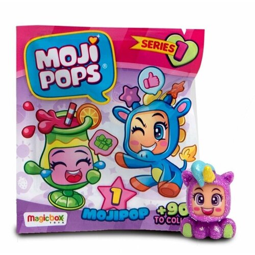 Фигурка-сюрприз MojiPops 1 серия, 2 пакетика фигурки эмоции 2