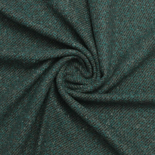 Пальтовая ткань темно-зеленая пальтовая ткань зеленая двусторонняя