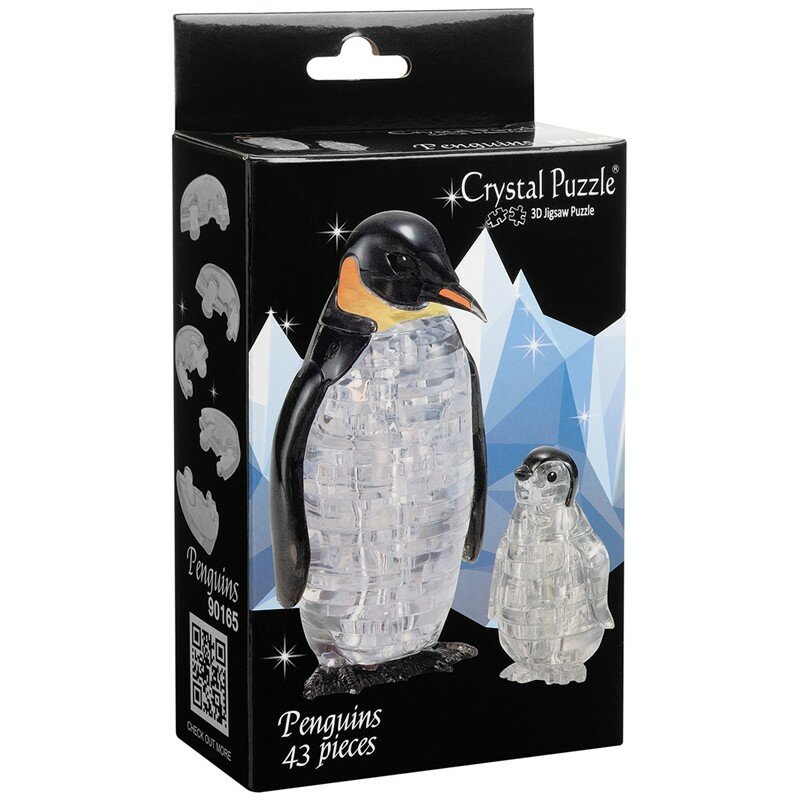 3D головоломка "Пингвины" (90165) Crystal Puzzle - фото №11