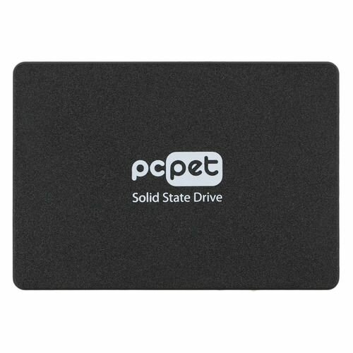 SSD накопитель PC PET PCPS512G2 512ГБ, 2.5", SATA III, SATA, oem