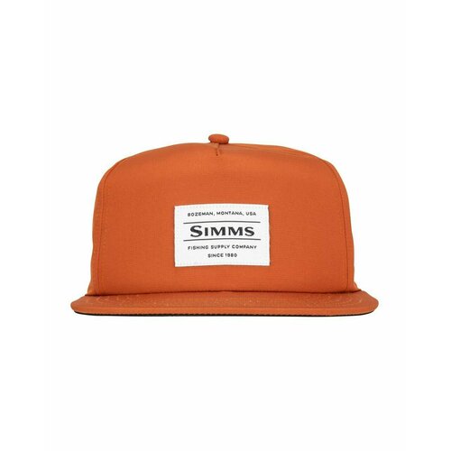 Бейсболка Simms, размер one size, оранжевый