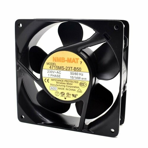 Вентилятор NMB-MAT 4715KL-05W-B49 230V new original nmb 1608vl 05w b49 a90l 0001 0551 a fanuc system drive fan