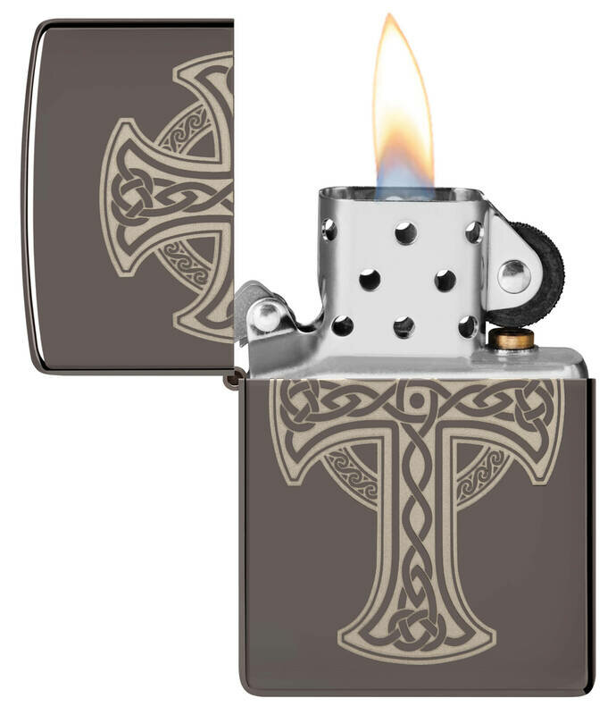 Зажигалка ZIPPO Celtic Cross Design 48614 - фотография № 8