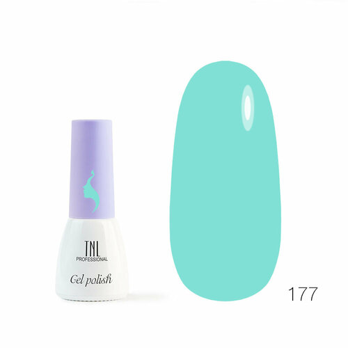 TNL гель-лак 8 чувств №177 MINI 3,5МЛ longe nail bar гель лак голубая лагуна 06