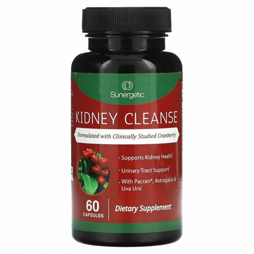 Sunergetic, Kidney Cleanse, 60 Capsules