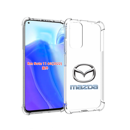 Чехол MyPads mazda-мазда-4 мужской для Xiaomi Redmi Note 11 4G ( Глобальная версия ) задняя-панель-накладка-бампер чехол mypads toyota тойота 4 мужской для xiaomi redmi note 11 4g глобальная версия задняя панель накладка бампер