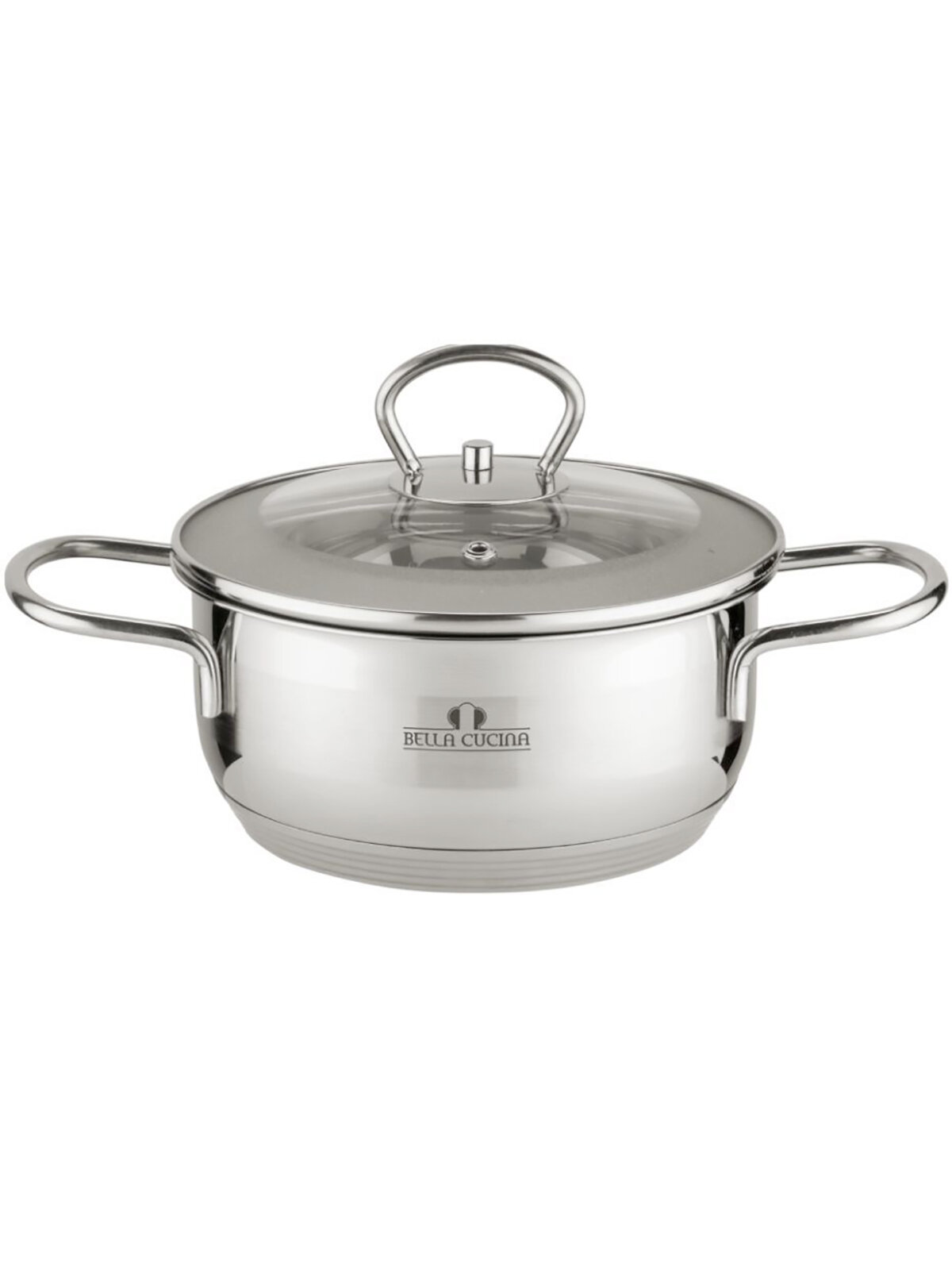 фото Кастрюля из нержавеющей стали антипригарная 1 л, Bella Cucina