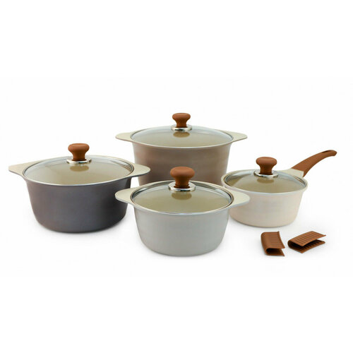 Набор посуды Ecoramic с керамическим покрытием