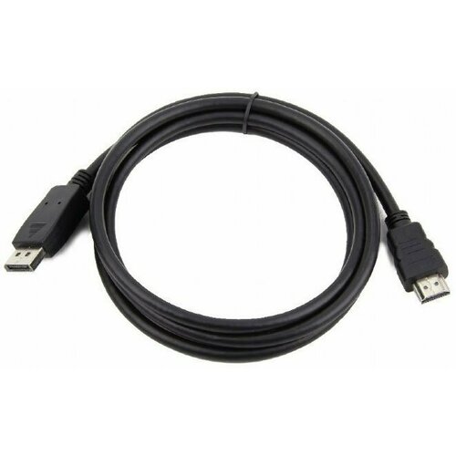 Кабель DisplayPort (M) - HDMI (M), 5м, Gembird (CC-DP-HDMI-5M) кабель hdmi m vga m 5м gembird a hdmi vga 03 5m