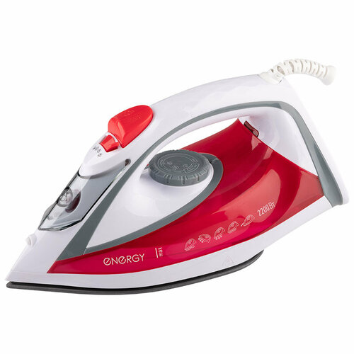 Утюг 2200ВТ тефлон Покрытие С отпар самооч антикапля ЗАЩ от накипи оранжБЕЛ ENERGY 346800₽