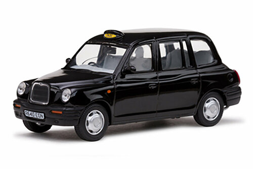 London taxi cab TX1 1998 black