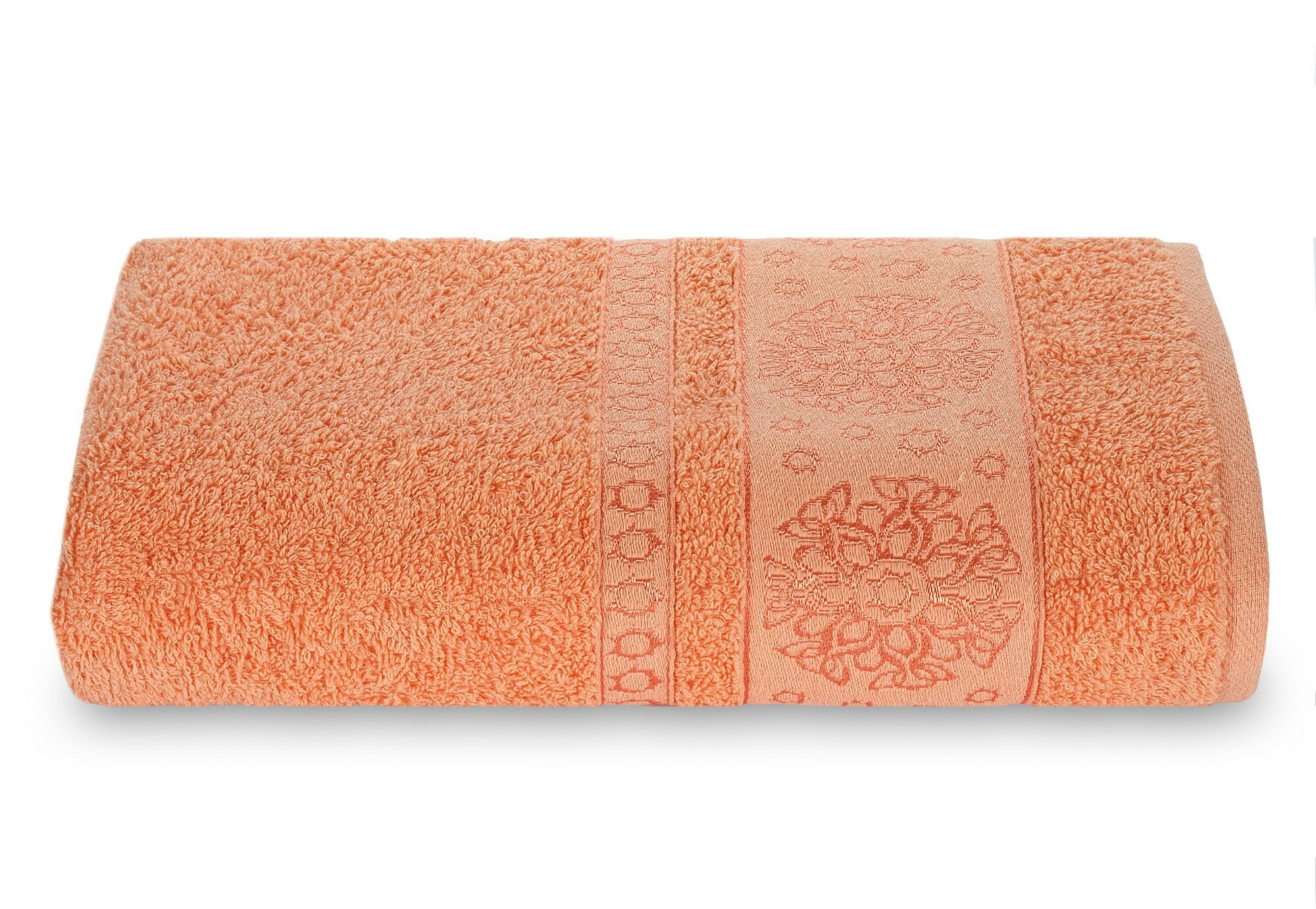 Ma-Me Полотенце Линда цвет: оранжевый (70х140 см)