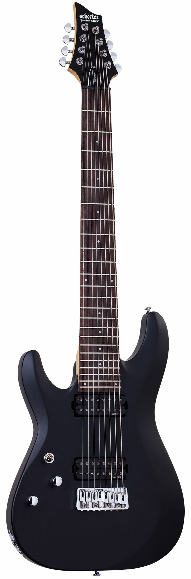 Электрогитара леворукая SCHECTER C-8 DELUXE SBK L/H