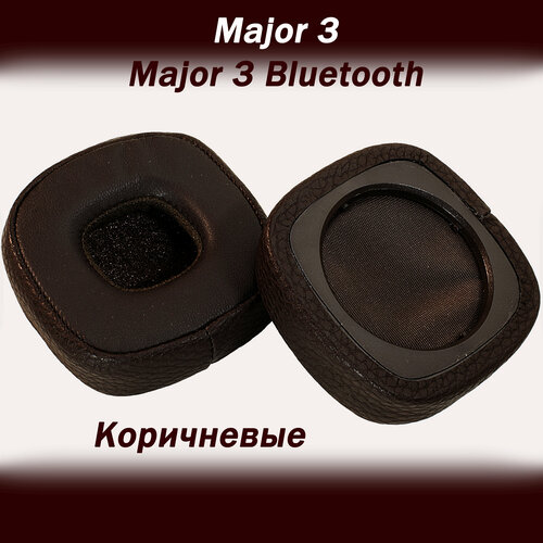 Амбушюры для наушников Marshall Major 3 / Major 3 Bluetooth / Major 4 / Major 4 Bluetooth коричневые