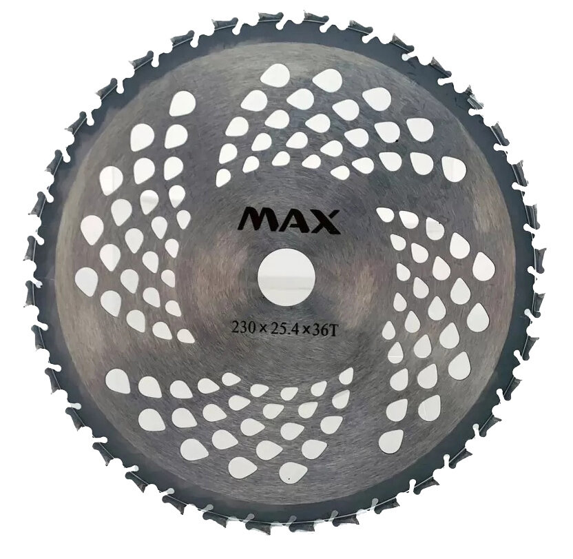 Нож / Диск для триммера "MAX" 230*25,4*36 Зуб. Антиударный — фото 1
