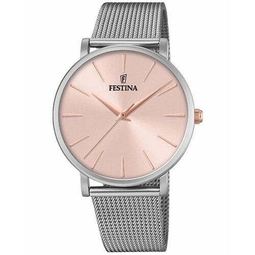 Наручные часы FESTINA F20475/2, розовый, золотой наручные часы festina f16896 2 золотой