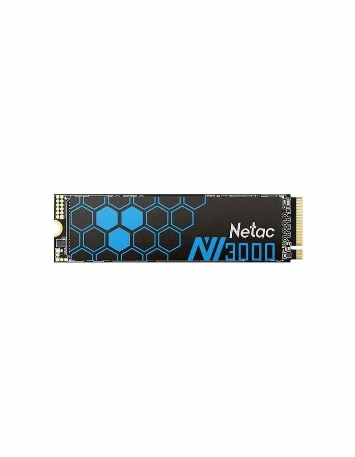 SSD накопитель NETAC NV3000 NT01NV3000-1T0-E4X 1ТБ, M.2 2280, PCIe 3.0 x4, NVMe, M.2