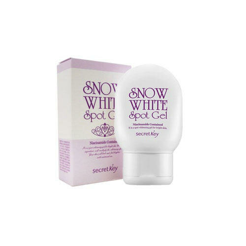 Гель для лица и тела универсальный осветляющий Snow white spot gel secret Key 65г Zenpia Co., Ltd - фото №7