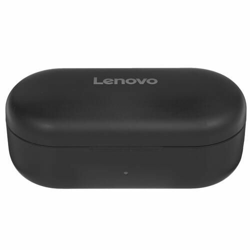 Гарнитура LENOVO HT28, Bluetooth, вкладыши, черный - фото №14