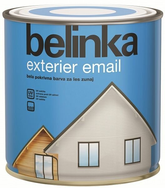 Лазурь BELINKA EXTERIER EMAIL 075 л. Белая №101