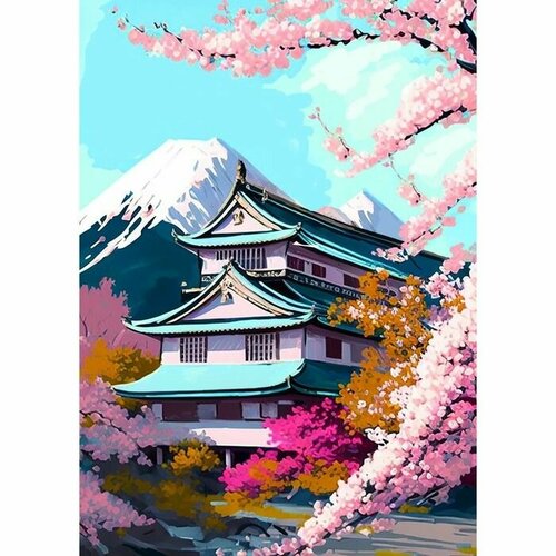 Алмазная мозаика С частичным заполнением 15х21 см Города и архитектура 1276₽