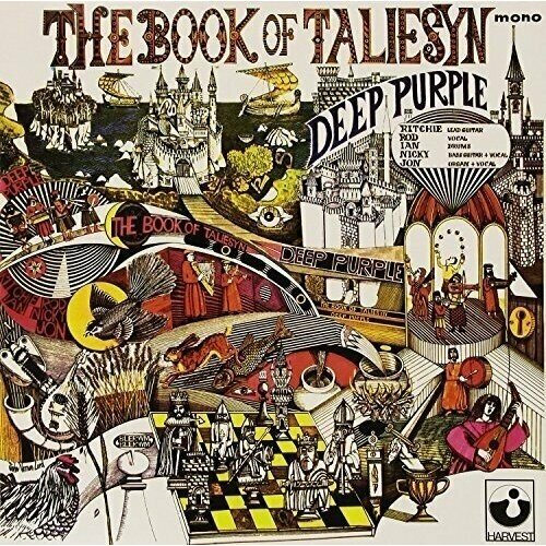 Виниловая пластинка Deep Purple: The Book Of Taliesyn (mono 180 Gram) белый винил. 1 LP