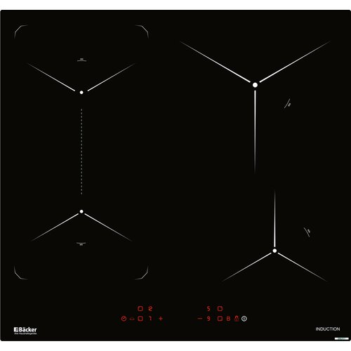 Варочная панель Backer BIH604-1T-S4 Black 2245500₽