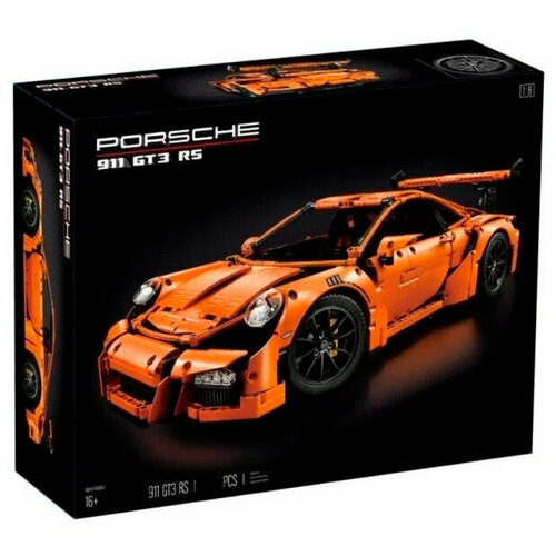 настенное крепление кронштейн для lego technic 42096 porsche 911 rsr 42056 porsche gt3 rs Конструктор Technic «Porsche 911 GT3 RS»