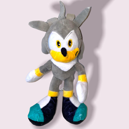 Мягкая игрушка Ежик Сильвер Соник / Silver Sonic 20 см мягкая игрушка шэдоу sonic черный 20 см