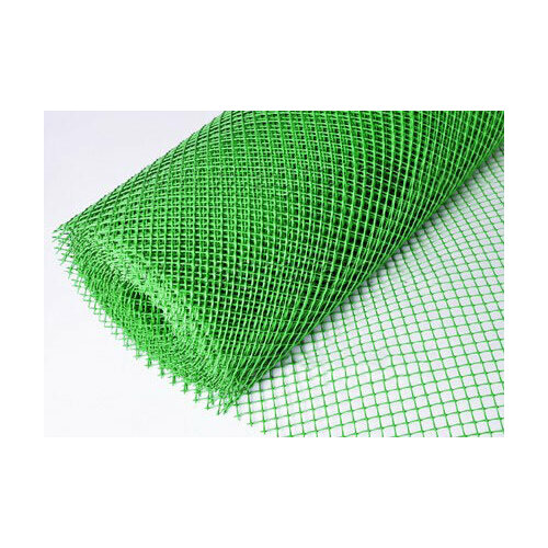 Пластиковая садовая решетка Ю-75 в рулоне 0.75х20 м, ячейка 15х15 мм, 350 г/м2, зеленая