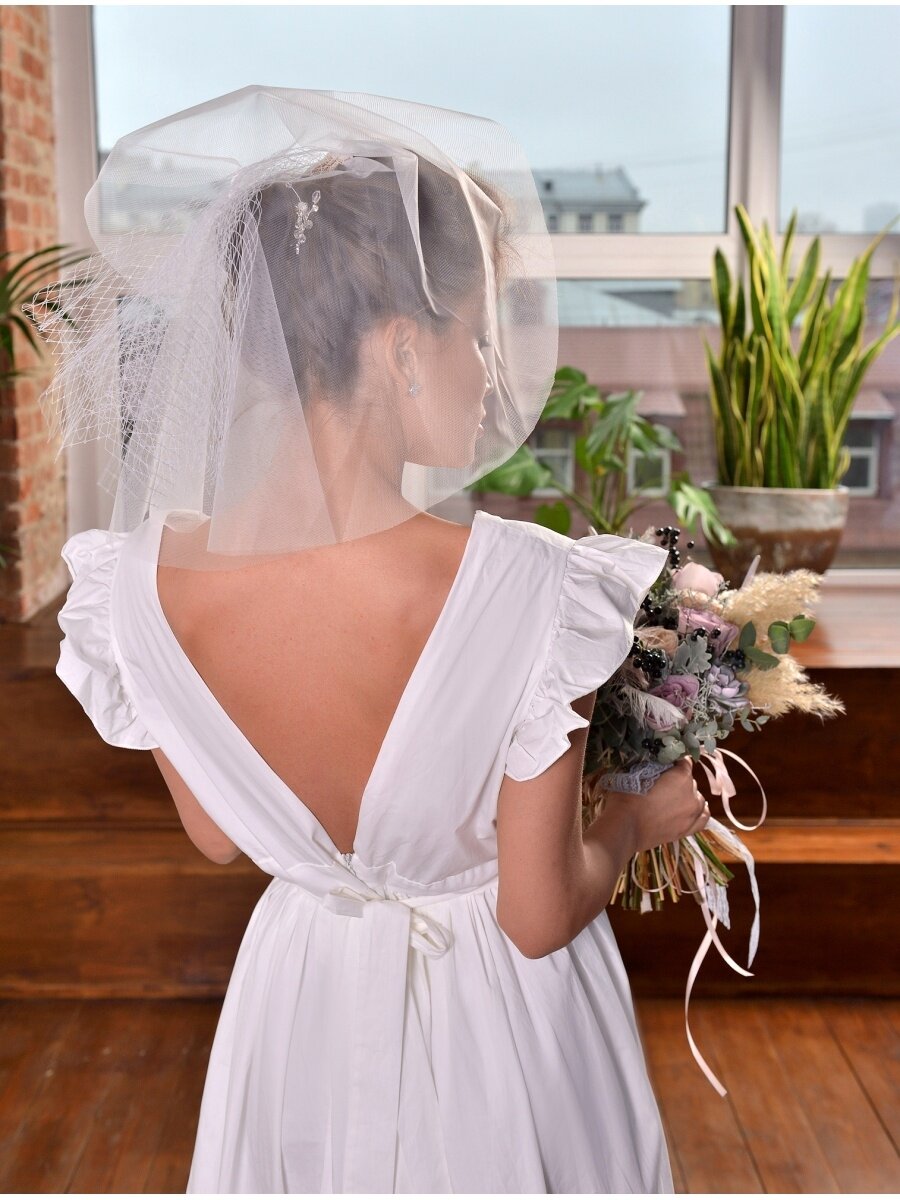 Фата Romantic Wedding, белый — фото 1