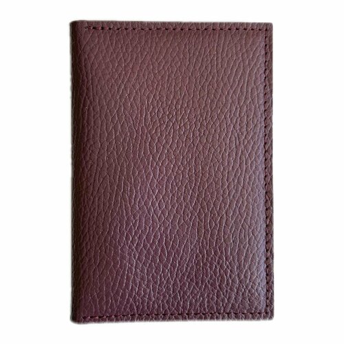 Обложка-карман для паспорта  Tony_Bordo, бордовый