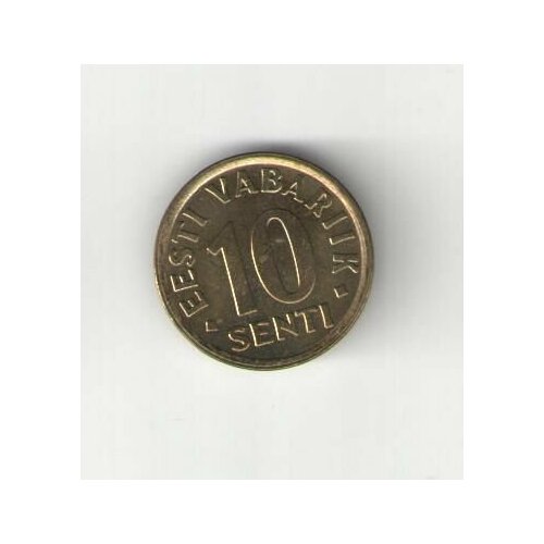 Монета 10 сенти 2008 Эстония