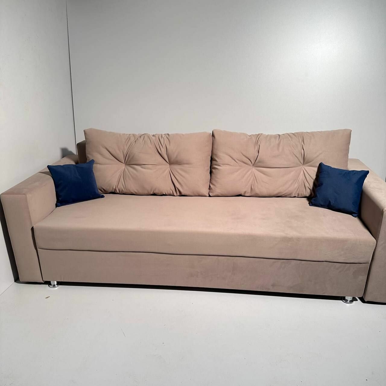 Диван-кровать "AZETA-2" 140 x 190, еврокнижка, розовый
